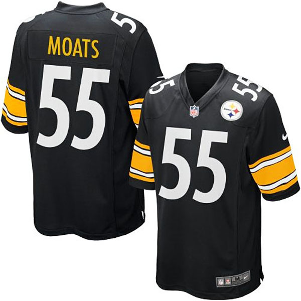 Nike Youth Pittsburgh Steelers #55 Arthur Moats Team Color Game Jersey