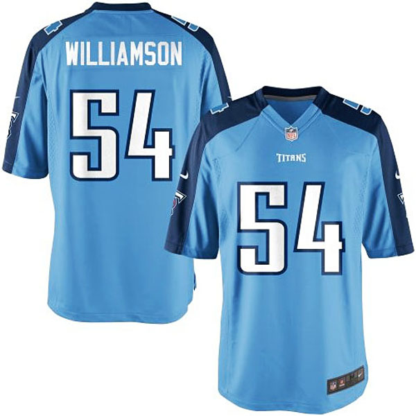 Nike Youth Tennessee Titans #54 Avery Williamson Team Color Game Jersey