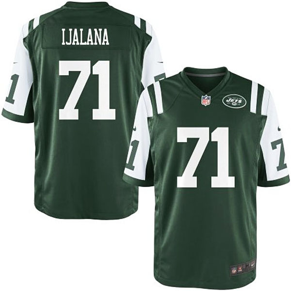 Nike Youth New York Jets #71 Ben Ijalana Team Color Game Jersey