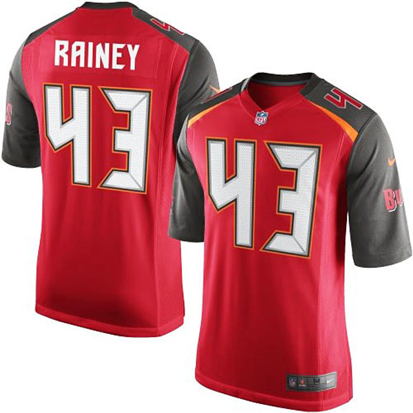 Youth Nike Bobby Rainey Red Tampa Bay Game Jersey