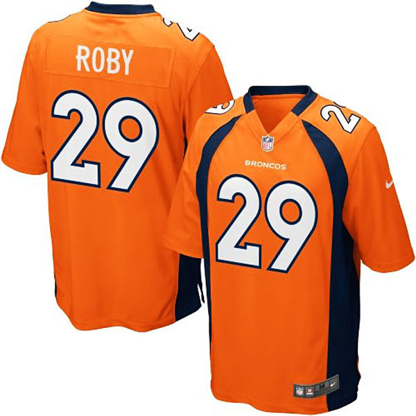 Nike Youth Denver Broncos #29 Bradley Roby Team Color Game Jersey