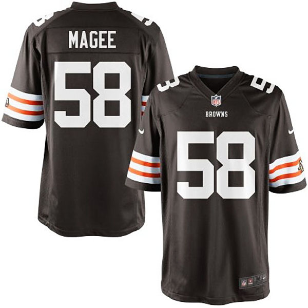 Nike Youth Cleveland Browns #58 Brandon Magee Team Color Game Jersey