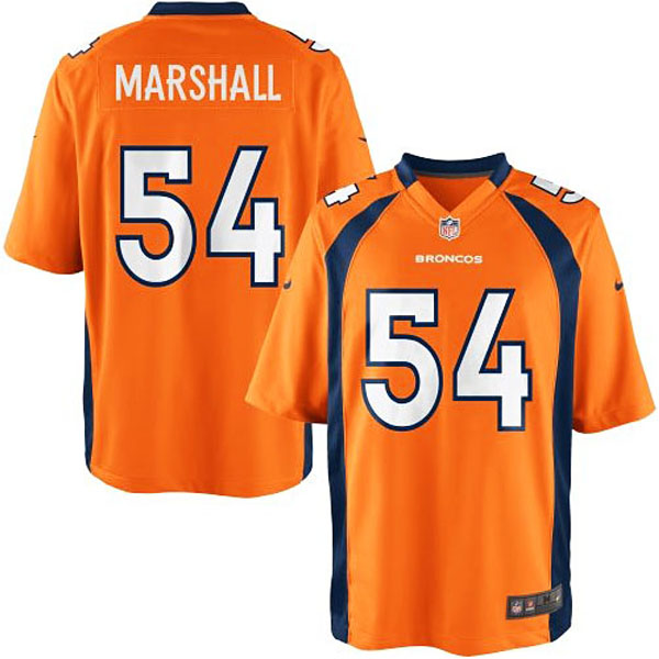 Nike Youth Denver Broncos #54 Brandon Marshall Team Color Game Jersey