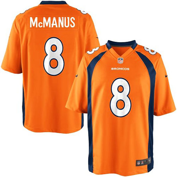 Nike Youth Denver Broncos #8 Brandon McManus Team Color Game Jersey