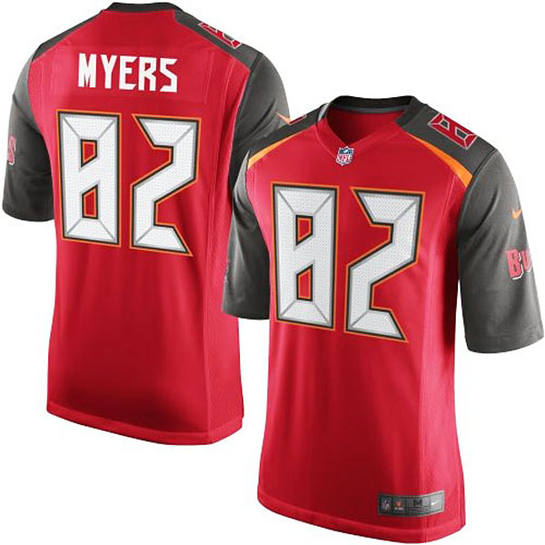 Youth Nike Brandon Myers Red Tampa Bay Game Jersey