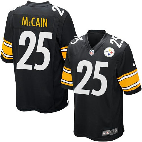 Nike Youth Pittsburgh Steelers #25 Brice McCain Team Color Game Jersey