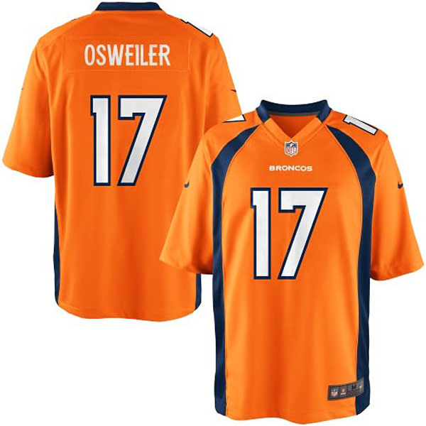 Nike Youth Denver Broncos #17 Brock Osweiler Team Color Game Jersey