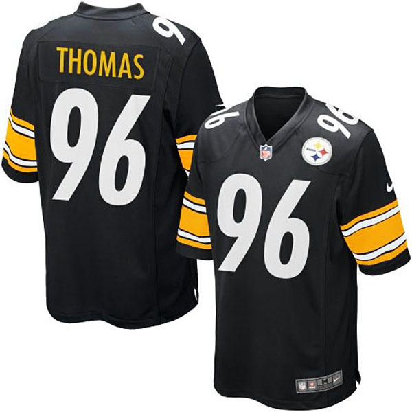 Nike Youth Pittsburgh Steelers #96 Cam Thomas Team Color Game Jersey