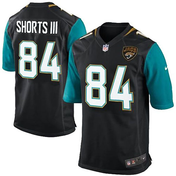 Youth Jacksonville Jaguars #84 Cecil Shorts Nike Black Limited Jersey