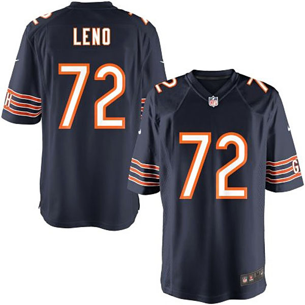 Nike Youth Chicago Bears #72 Charles Leno Team Color Game Jersey