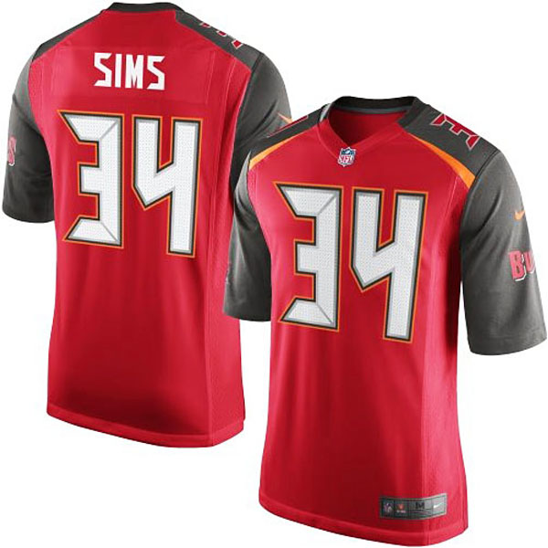 Youth Nike Charles Sims Red Tampa Bay Game Jersey