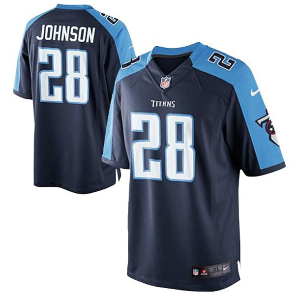 Nike Tennessee Titans #28 Youth Chris Johnson Game Alternate Jersey