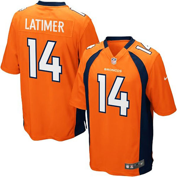 Nike Youth Denver Broncos #14 Cody Latimer Team Color Game Jersey