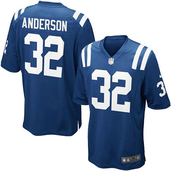 Nike Youth Indianapolis Colts #32 Colt Anderson Team Color Game Jersey