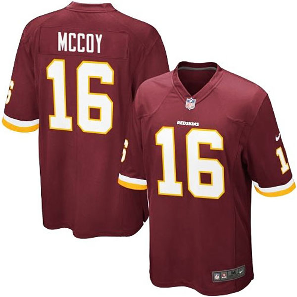 Nike Youth Washington Redskins #16 Colt McCoy Team Color Game Jersey