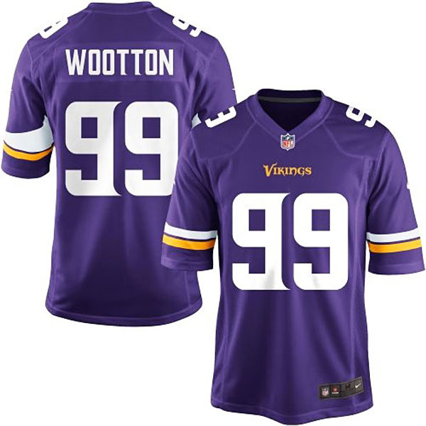 Nike Youth Minnesota Vikings #99 Corey Wootton Team Color Game Jersey