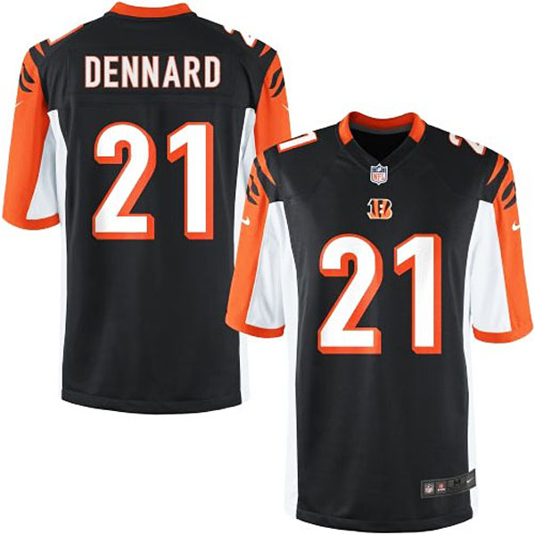 Nike Youth Cincinnati Bengals #21 Darqueze Dennard Team Color Game Jersey