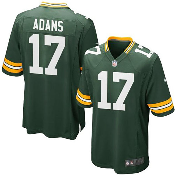 Nike Youth Green Bay Packers #17 Davante Adams Team Color Game Jersey