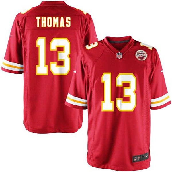 Nike Youth Kansas City Chiefs #13 De'Anthony Thomas Team Color Game Jersey