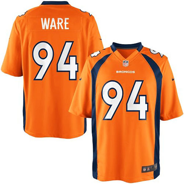 Nike Youth Denver Broncos #94 DeMarcus Ware Team Color Game Jersey