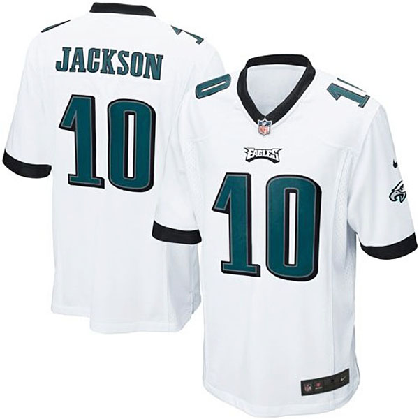 Nike Philadelphia Eagles #10 Youth DeSean Jackson Game Jersey-White