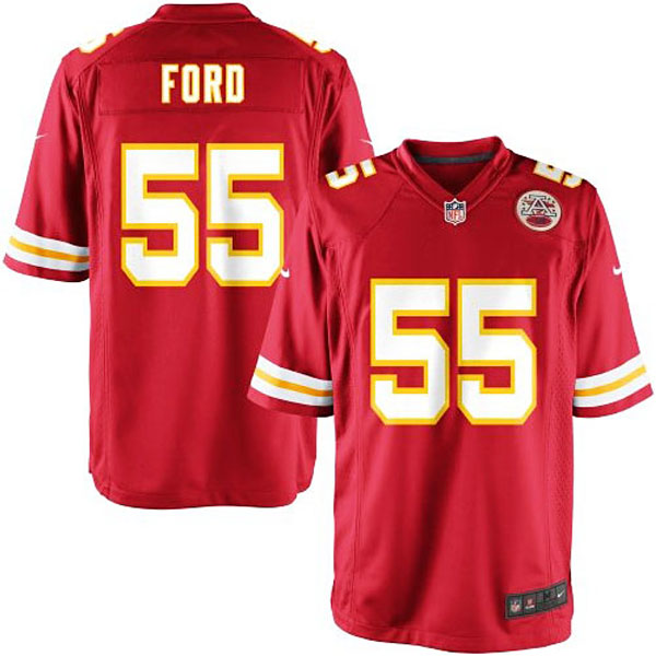 Nike Youth Kansas City Chiefs #55 Dee Ford Team Color Game Jersey