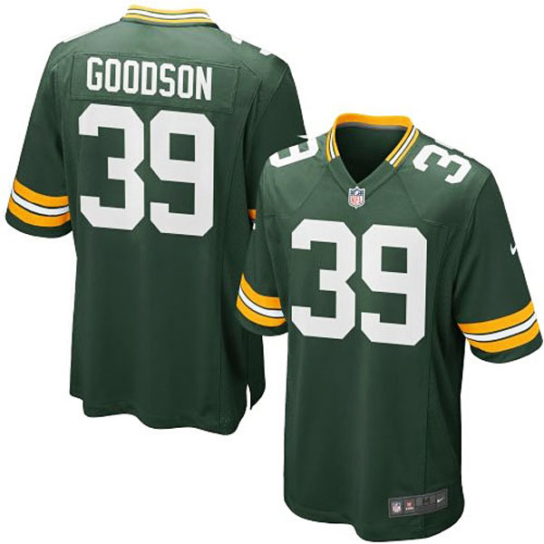 Nike Youth Green Bay Packers #39 Demetri Goodson Team Color Game Jersey