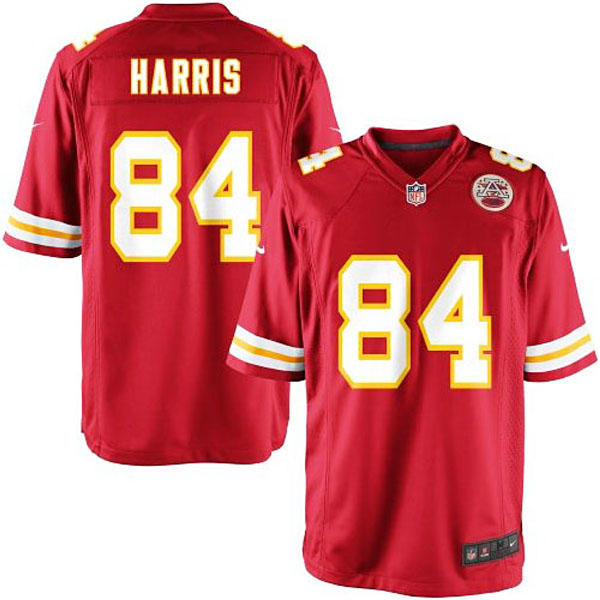 Nike Youth Kansas City Chiefs #84 Demetrius Harris Team Color Game Jersey