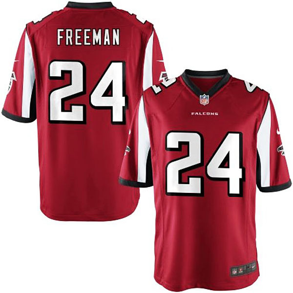 Nike Youth Atlanta Falcons #24 Devonta Freeman Team Color Game Jersey 