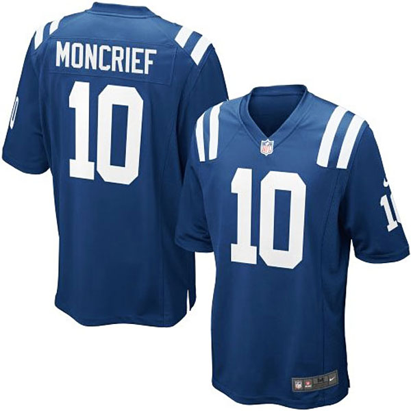 Nike Youth Indianapolis Colts #10 Donte Moncrief Team Color Game Jersey