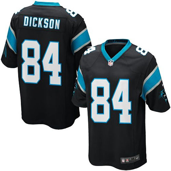 Nike Youth Carolina Panthers #84 Ed Dickson Team Color Game Jersey