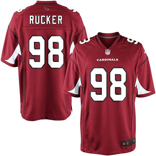 Nike Youth Arizona Cardinals #98 Frostee Rucker Team Color Game Jersey