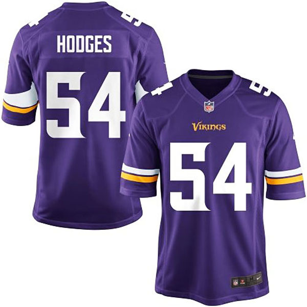 Nike Youth Minnesota Vikings #54 Gerald Hodges Team Color Game Jersey