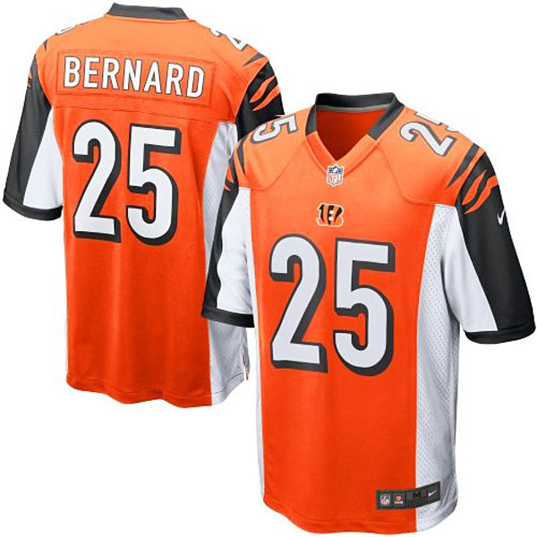 Youth Cincinnati Bengals #25 Giovani Bernard Nike Orange Alternate Game Jersey