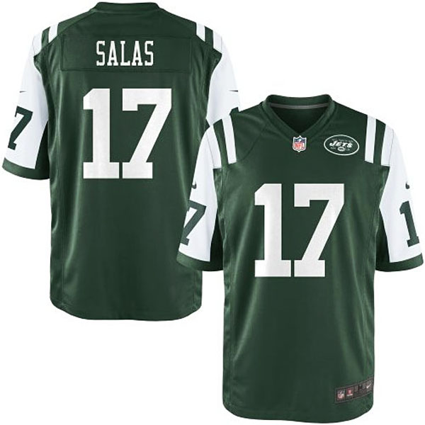 Nike Youth New York Jets #17 Greg Salas Team Color Game Jersey