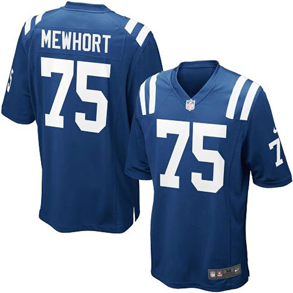 Nike Youth Indianapolis Colts #75 Jack Mewhort Team Color Game Jersey