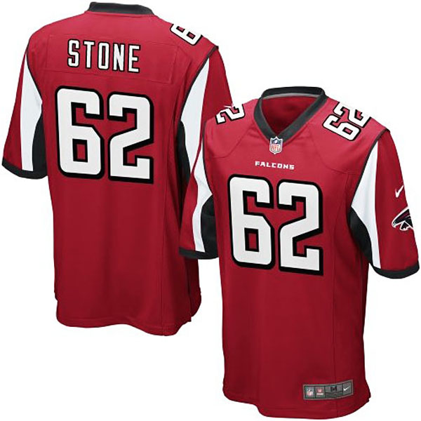 Nike Youth Atlanta Falcons #62 James Stone Team Color Game Jersey