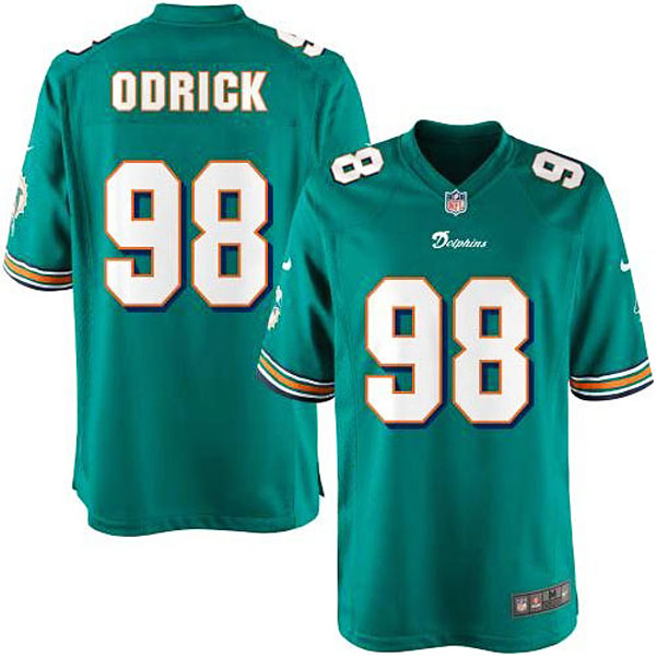 Nike Youth Miami Dolphins #98 Jared Odrick Team Color Game Jersey