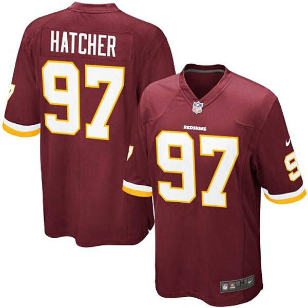 Nike Youth Washington Redskins #97 Jason Hatcher Team Color Game Jersey