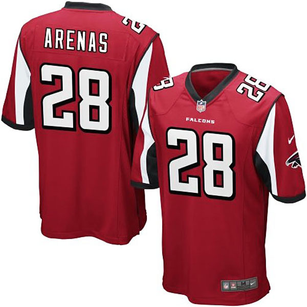 Nike Youth Atlanta Falcons #28 Javier Arenas Team Color Game Jersey