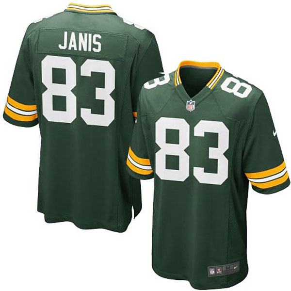 Nike Youth Green Bay Packers #83 Jeff Janis Team Color Game Jersey