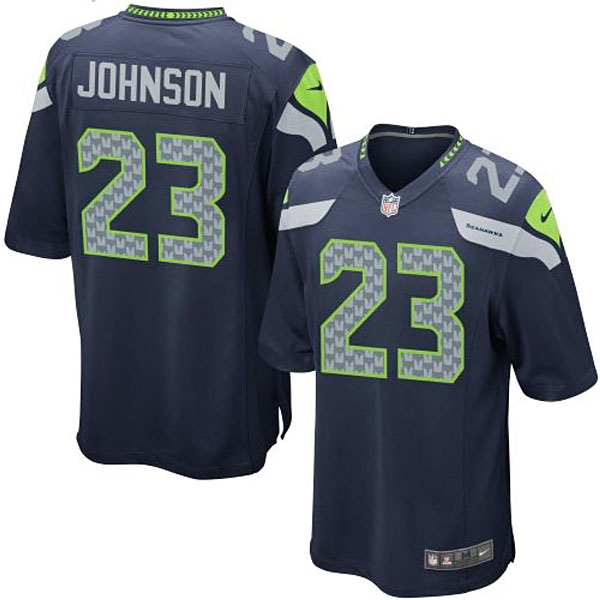 Nike Youth Seattle Seahawks #23 Jeron Johnson Team Color Game Jersey