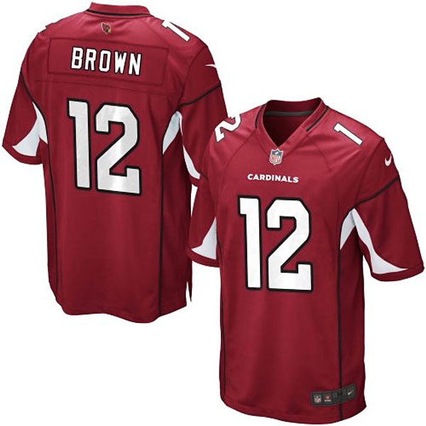 Nike Youth Arizona Cardinals #12 John Brown Team Color Game Jersey