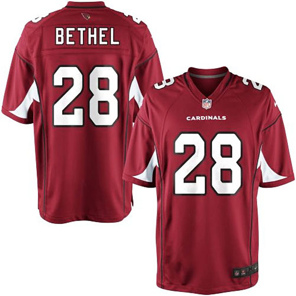 Nike Youth Arizona Cardinals #28 Justin Bethel Team Color Game Jersey