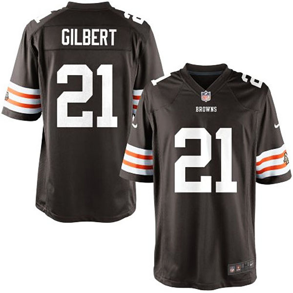 Nike Youth Cleveland Browns #21 Justin Gilbert Team Color Game Jersey