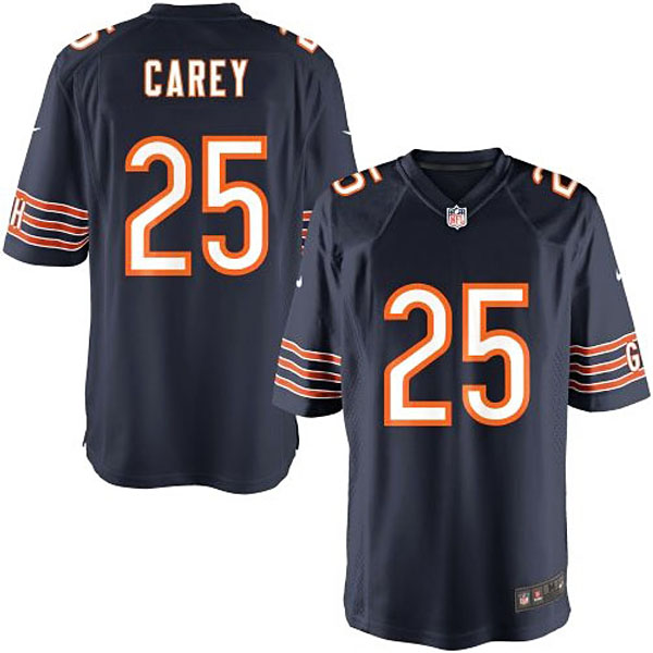 Nike Youth Chicago Bears #25 Ka'Deem Carey Team Color Game Jersey