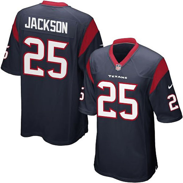 Nike Youth Houston Texans #25 Kareem Jackson Team Color Game Jersey