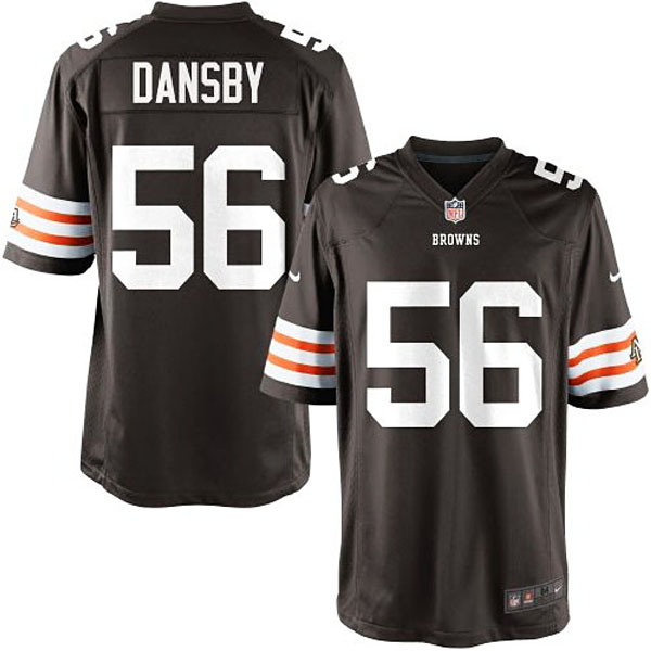 Nike Youth Cleveland Browns #56 Karlos Dansby Team Color Game Jersey