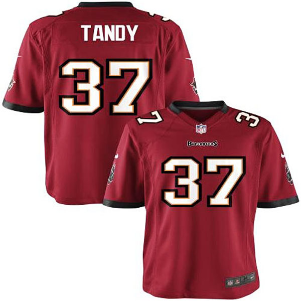 Nike Youth Tampa Bay Buccaneers #37 Keith Tandy Team Color Game Jersey