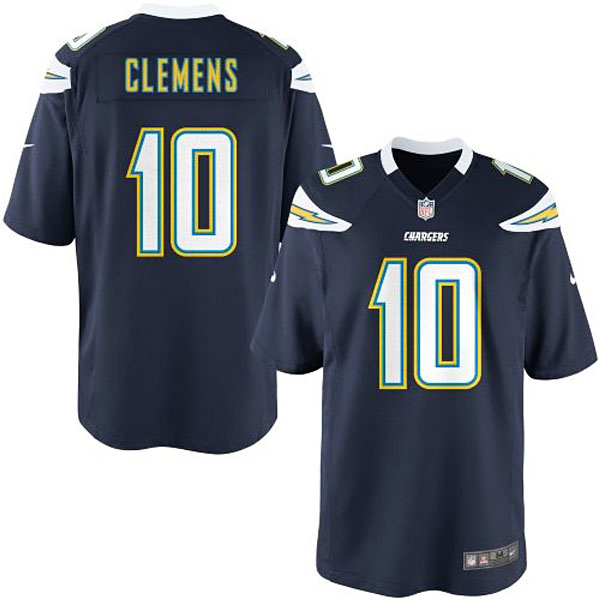 Nike Youth San Diego Chargers #10 Kellen Clemens Team Color Game Jersey